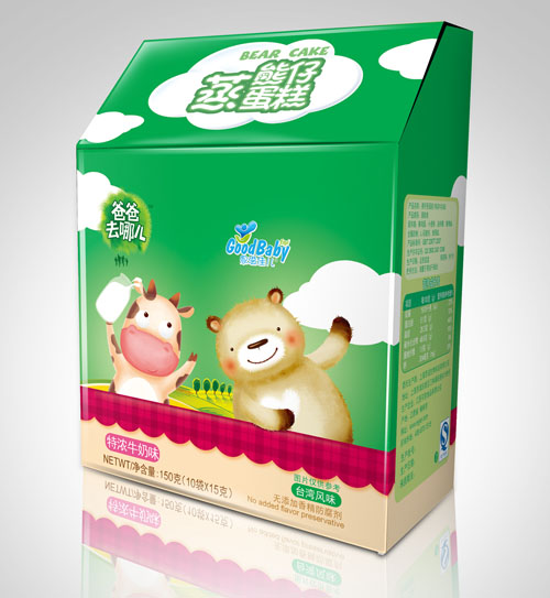 恩溢佳兒特濃牛奶味蒸蛋糕