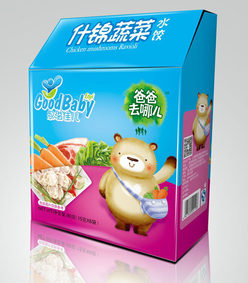 恩溢佳兒什錦蔬菜水餃