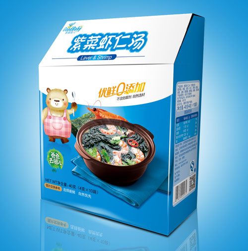 恩溢佳兒紫菜蝦仁湯