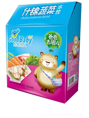 恩溢佳兒什錦蔬菜水餃