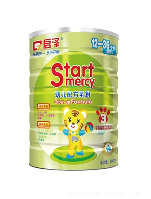 啟澤較大嬰兒配方乳粉普裝2段聽