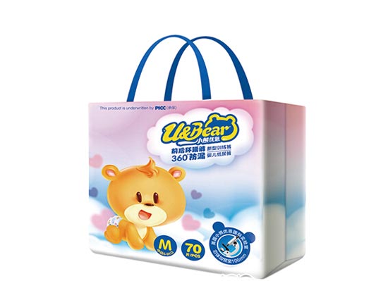 小熊優恩超薄紙尿褲M碼