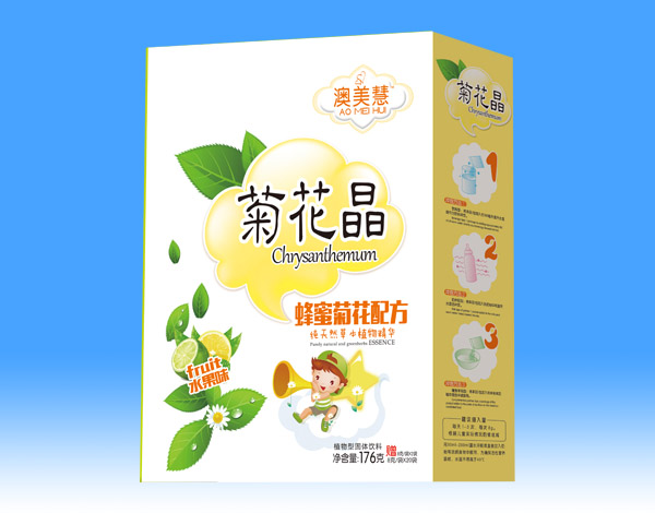 澳美慧蜂蜜菊花配方菊花晶盒裝