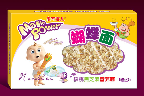 麥可寶兒核桃黑芝麻營養面