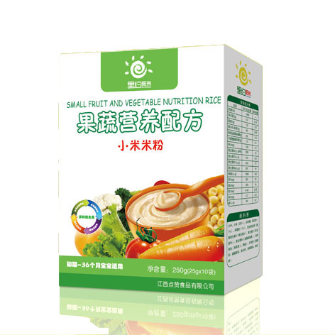 里約陽光果蔬營養小米粉