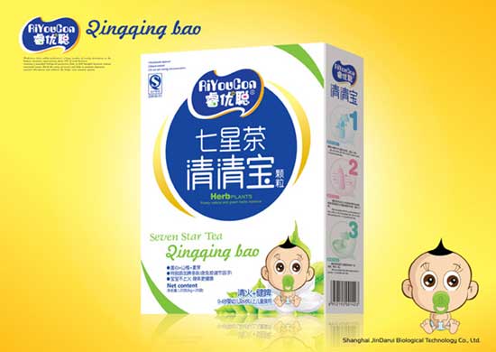 睿優聰七星茶清清寶顆粒