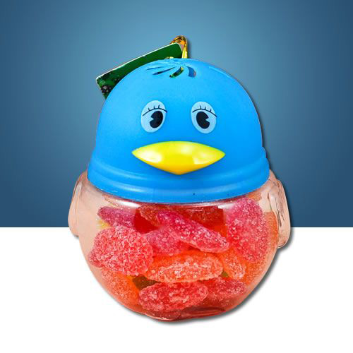 所愛小企鵝玩具軟糖藍色