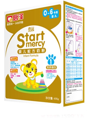 啟澤金裝嬰幼兒奶粉3桶裝