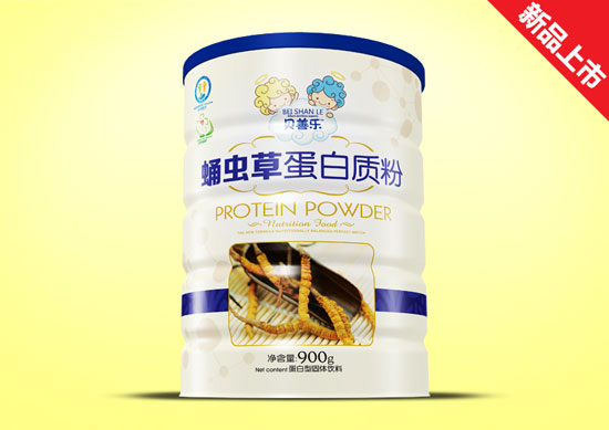 貝善樂蛹蟲草蛋白質粉鐵聽裝