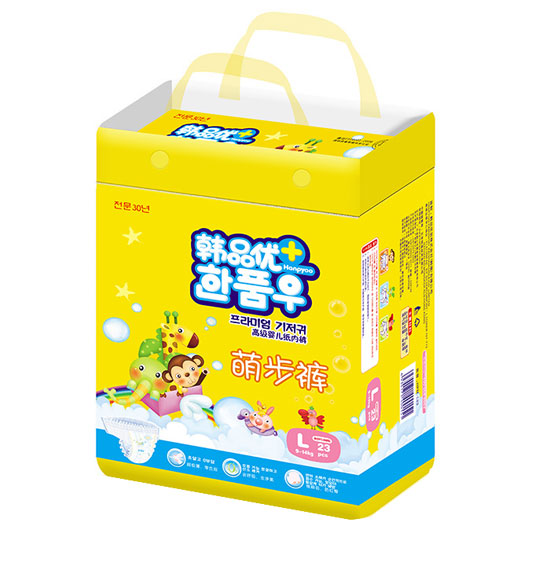 韓品優萌步褲(拉拉褲)L碼23片裝