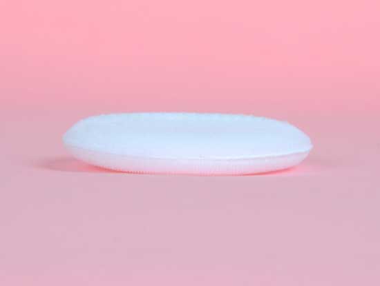 愛博莉嬰兒爽身粉撲-(2)