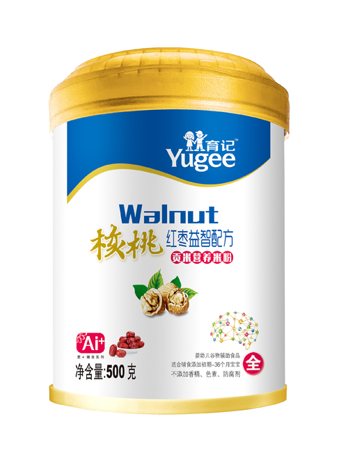 育記核桃紅棗益智貢米營養米粉