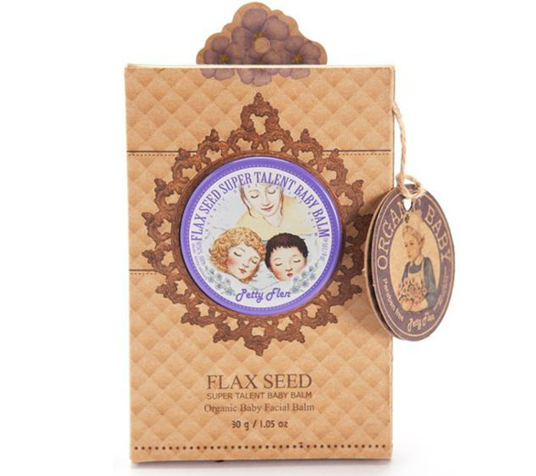 帕蒂嬰幼兒有機亞麻籽護臉膏