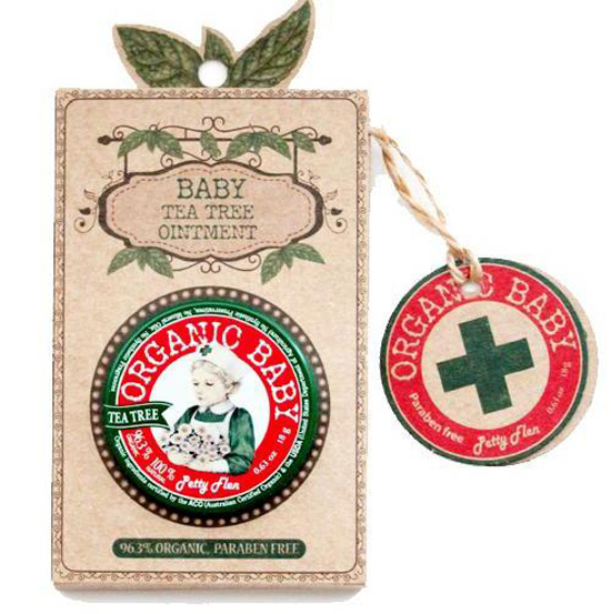 帕蒂嬰幼兒有機茶樹葉舒緩軟膏