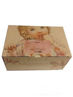 帕蒂牛蒡矢車菊嬰兒香皂(8個裝)