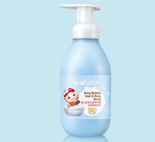 貝芙嬰幼兒泡泡洗發沐浴露