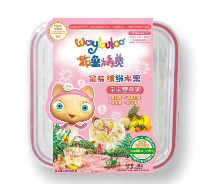 布魯精靈金裝繽紛水果寶寶營養粥