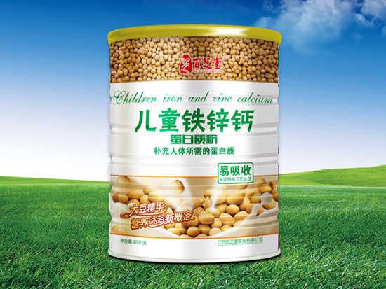 百芝堂兒童鐵鋅鈣蛋白質粉