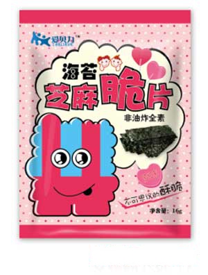 愛貝力海苔南瓜籽脆片