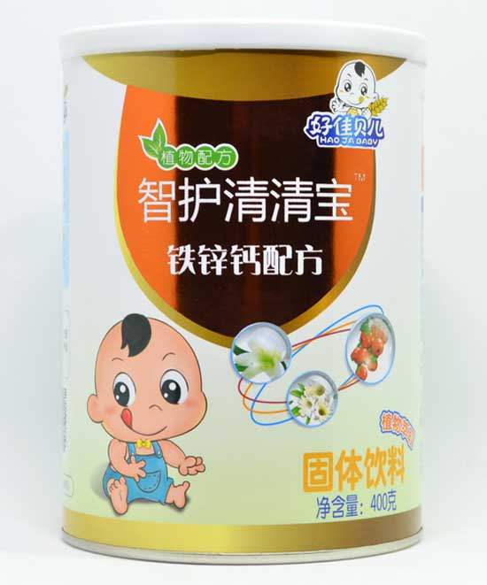 好佳貝兒鐵鋅鈣配方智護清清寶