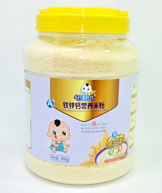 好佳貝兒A+鐵鋅鈣營養米粉