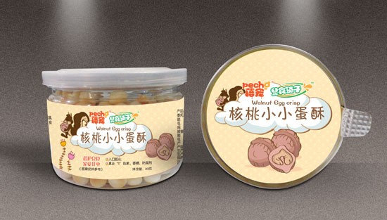 蓓寵蓓寵核桃小小蛋酥