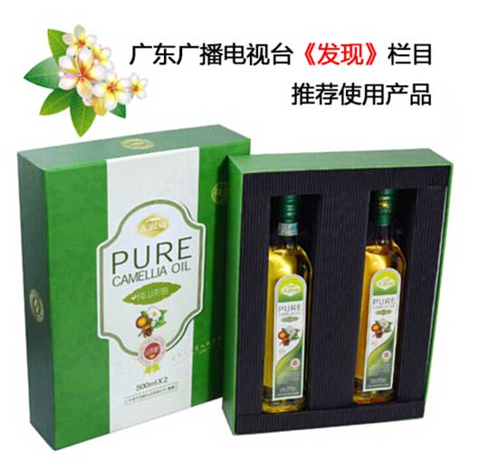 天潤山山茶油2支禮盒