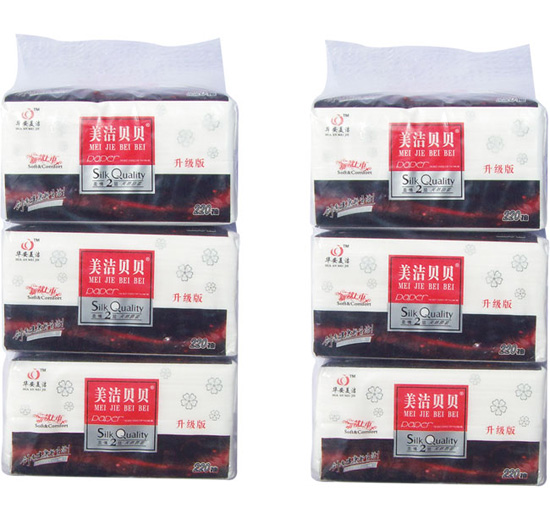 美潔貝貝紅色經典220抽