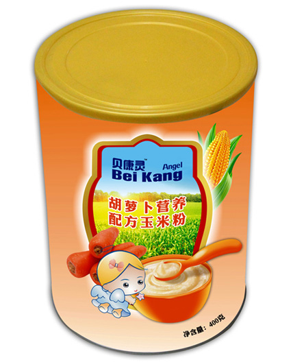 貝康靈胡蘿卜營養配方玉米粉(聽裝)
