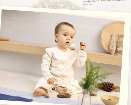 佈恩寶貝帶扣寶寶連體衣