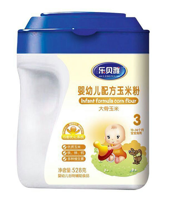樂貝雅嬰幼兒大骨玉米粉3段