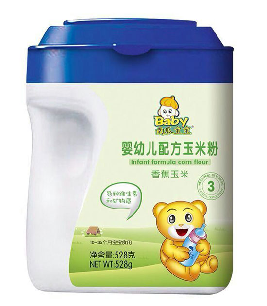 樂貝雅嬰幼兒香蕉玉米粉3段