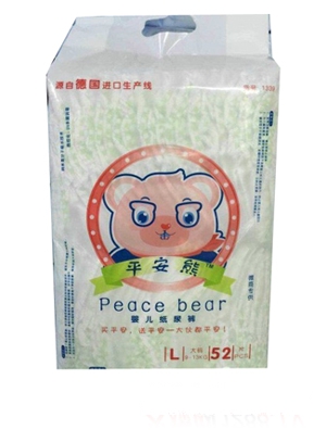 平安熊嬰兒紙尿褲L碼