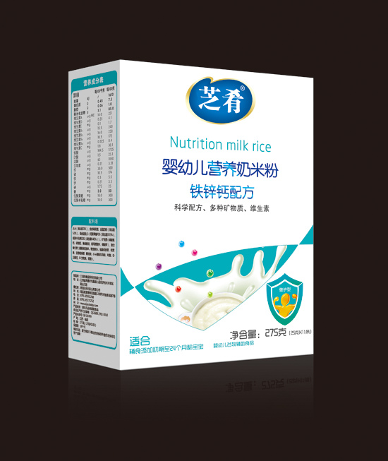 芝肴嬰幼兒營養奶米粉(鐵鋅鈣配方)