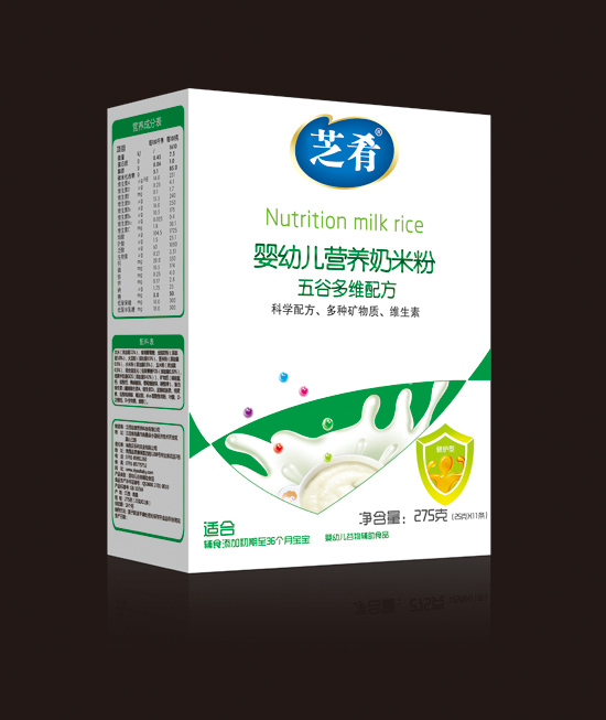 芝肴嬰幼兒營養奶米粉(五谷多維配方)