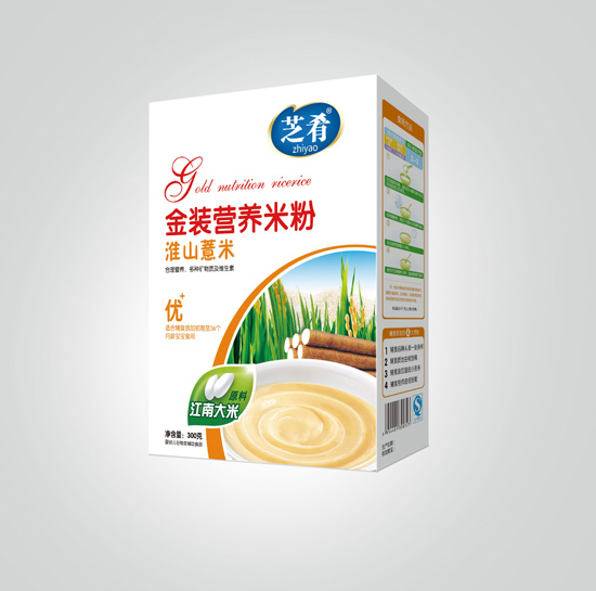 芝肴金裝營養米粉(淮山薏米配方)