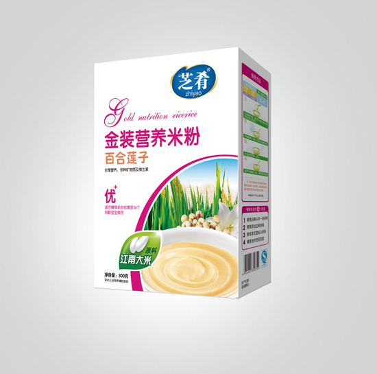 芝肴金裝營養米粉(百合蓮子配方)