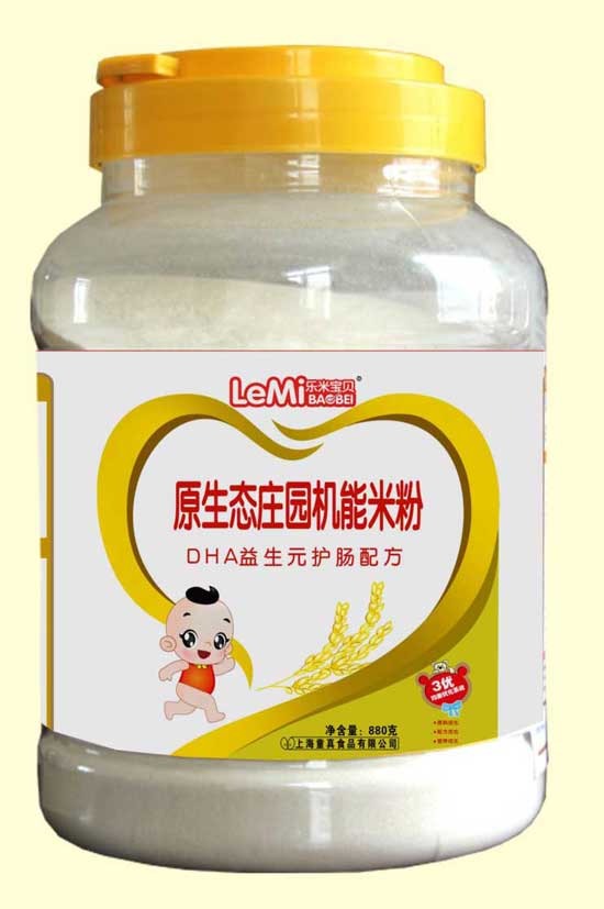 樂米寶貝DHA益生元護暢配方米粉