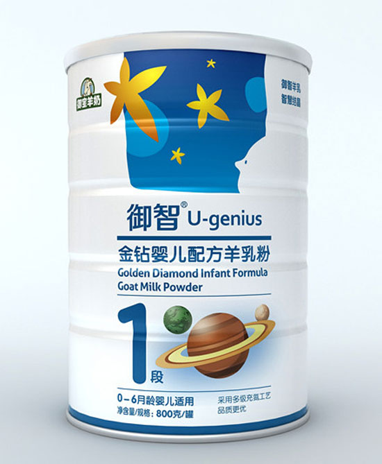御智羊乳粉金鉆800克罐裝1段