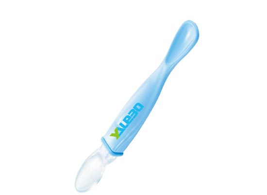 優樂寶兩頭硅膠勺小號