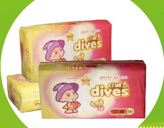 帝唯銀裝嬰兒紙尿褲M號