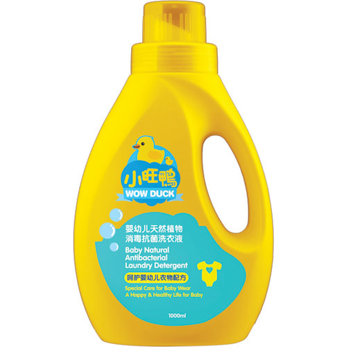 小旺鴨嬰幼兒天然植物消毒抗菌洗衣液1000ml
