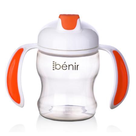 清素200ml吸嘴學飲杯-橙色(第一階段)