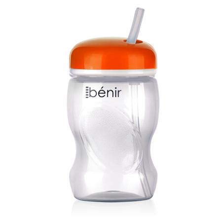 清素280ml吸管杯-橙色(第二階段)