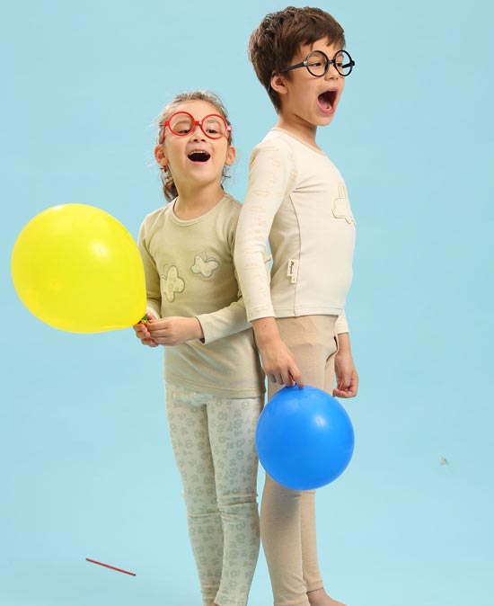 麥吉安琪彩棉修身內衣套裝