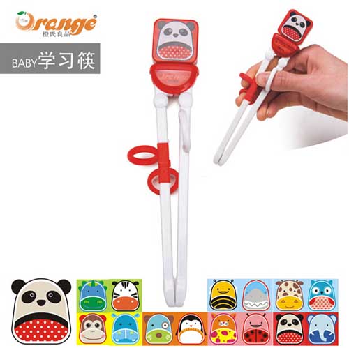 橙氏良品動物樂園寶寶練習筷熊貓