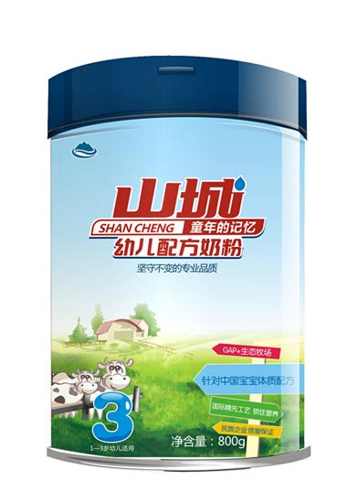 山城奶粉聽裝3段