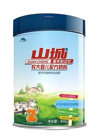 山城奶粉聽裝2段