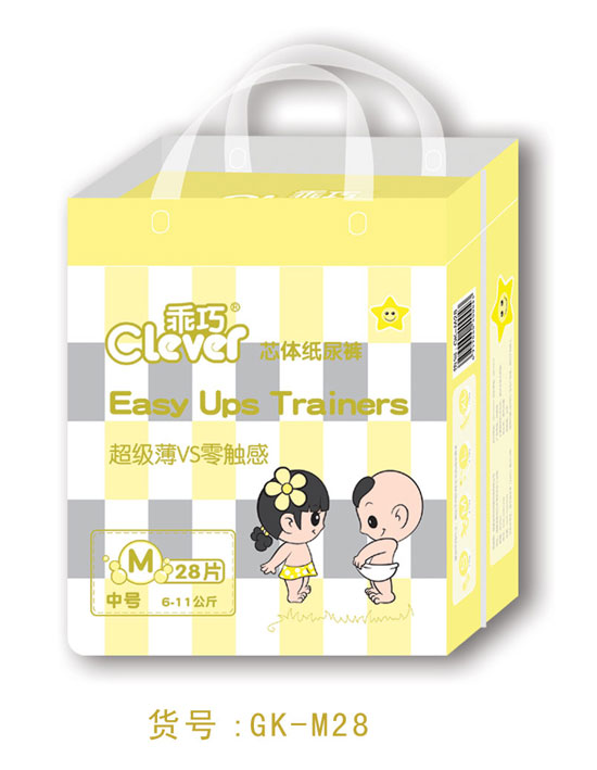 乖巧芯體嬰兒紙尿褲M碼