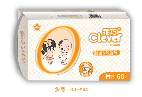 乖巧嬰兒紙尿褲M碼60